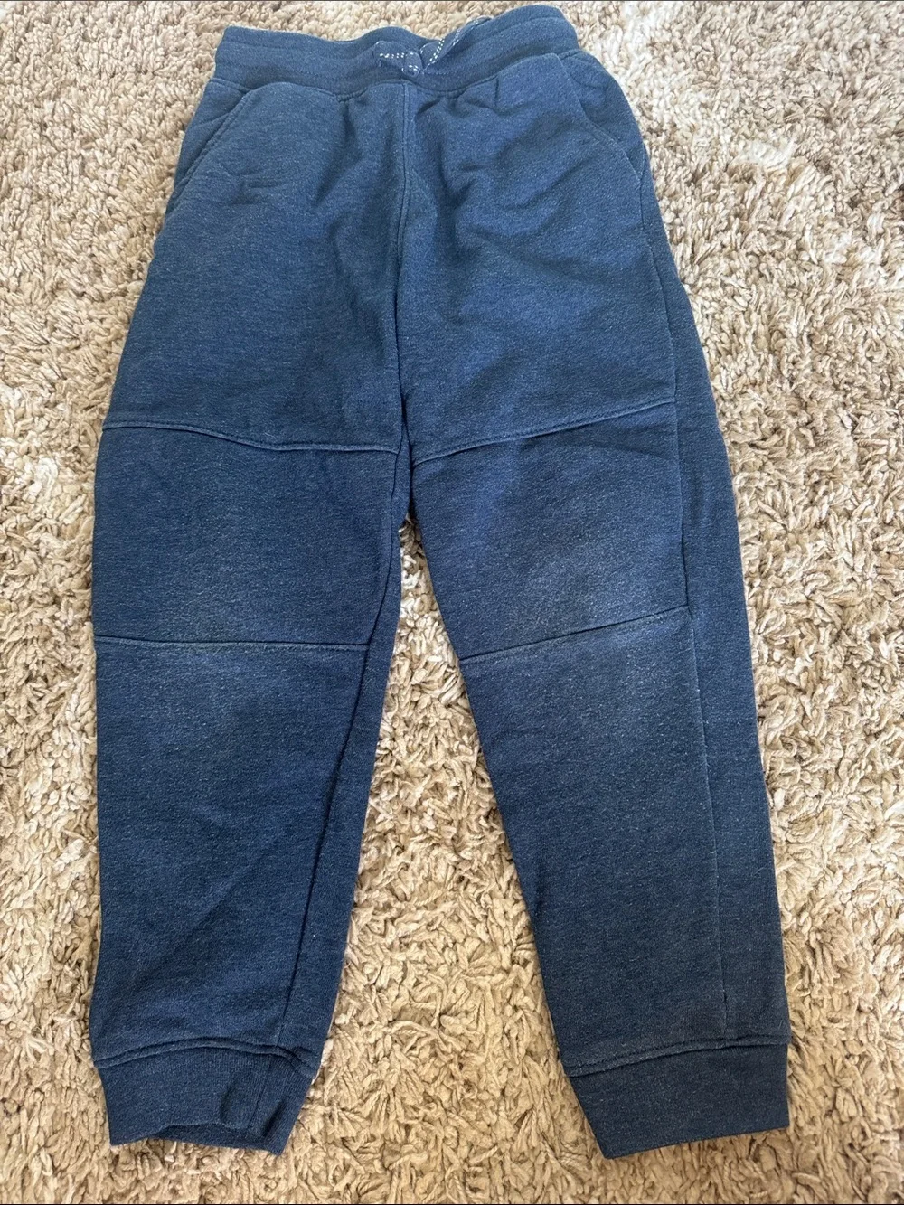 Kids Black and Dark Blue Cozy Sweatpants - 365 Kids and Wonder Nation